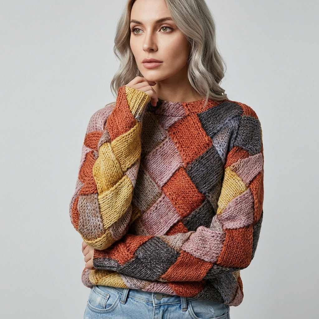 Nereida | Women's Sweater with Unique Pattern