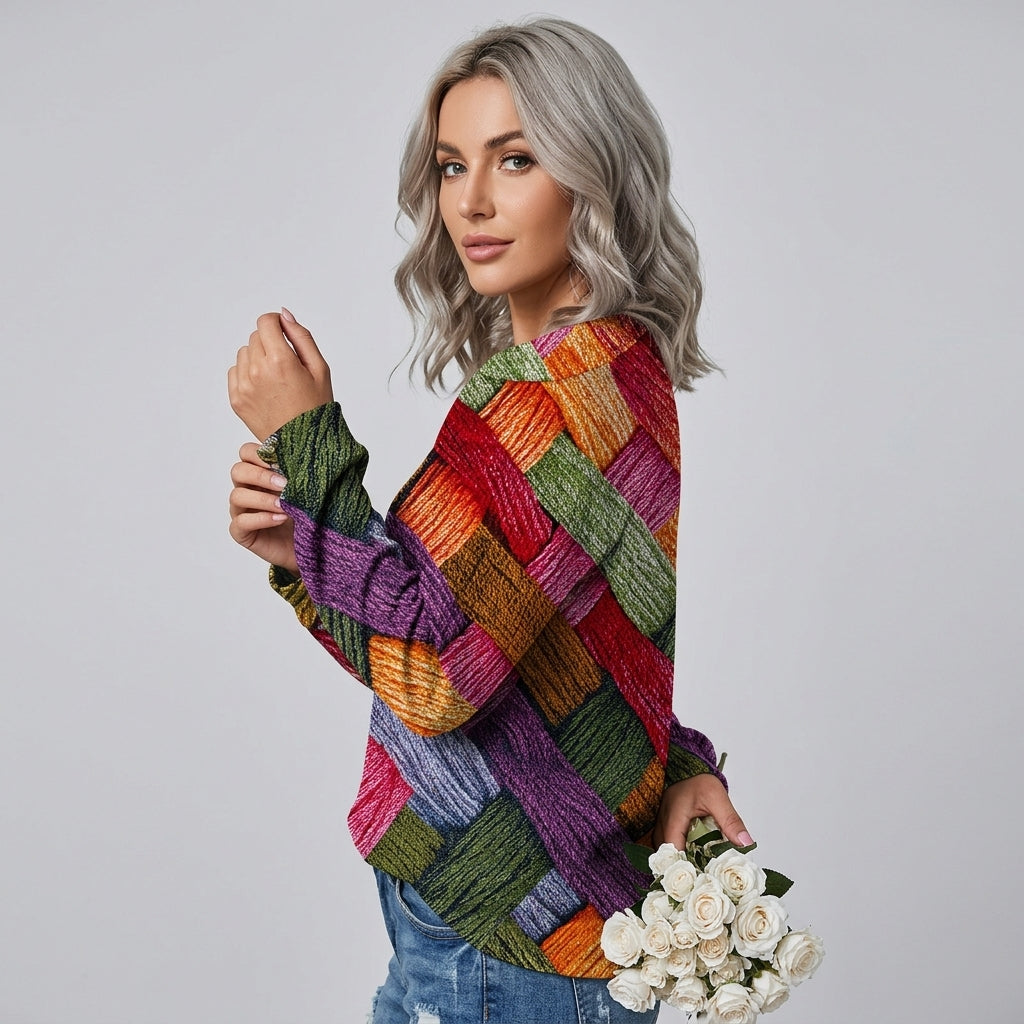 Nereida | Women's Sweater with Unique Pattern
