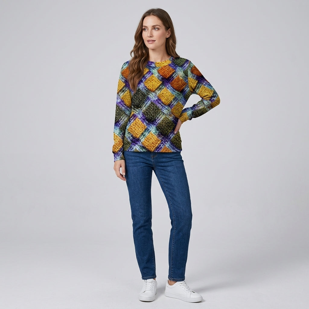 Nereida | Women's Sweater with Unique Pattern