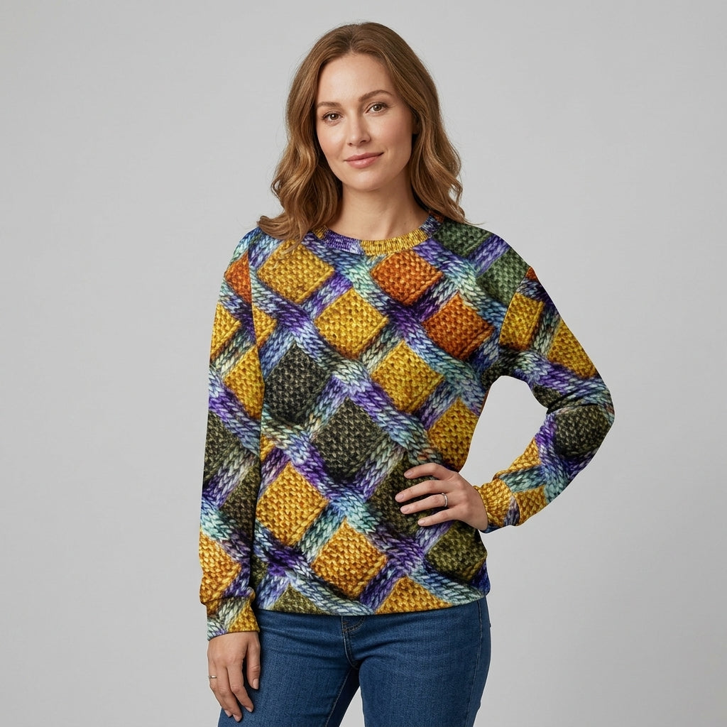Nereida | Women's Sweater with Unique Pattern