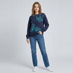 Noeline | Women's Sweater with Geometric Print